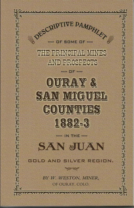 Cover of Ouray & San Miguel Mining