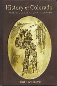 Bancroft's History of Colorado