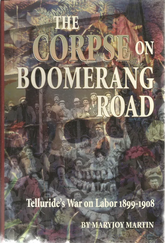 Cover of The Corpse on Boomerang Road