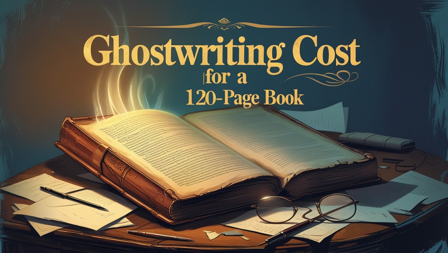 Ghostwriting Cost for 120-Page Book: A Complete Pricing Guide