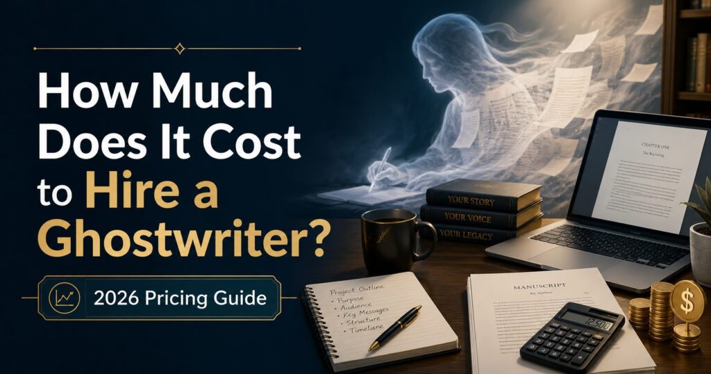 How Much Does It Cost to Hire a Ghostwriter? (2026 Pricing Guide)