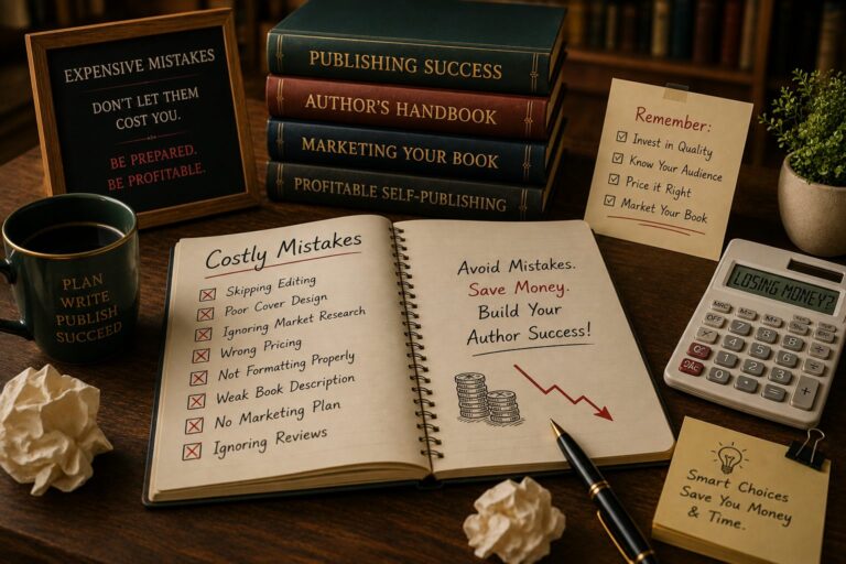 Self-Publishing Mistakes That Cost Authors Money
