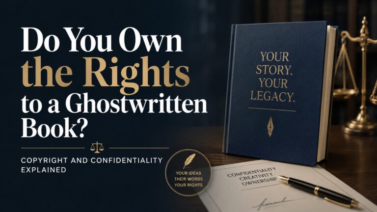 Do You Own the Rights to a Ghostwritten Book? (Copyright and Confidentiality Explained)