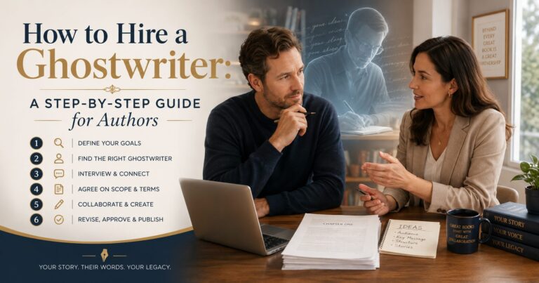 How to Hire a Ghostwriter: A Step-by-Step Guide for Authors