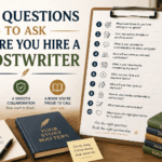 10 Questions to Ask Before You Hire a Ghostwriter